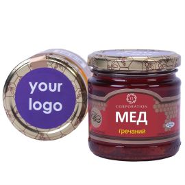 Упаковка для мёда с печатью логотипа