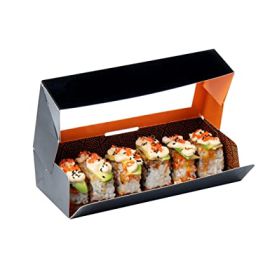 Упаковка для суши с печатью логотипа
