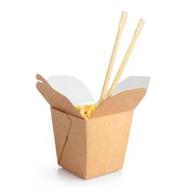 Упаковка для wok с печатью логотипа