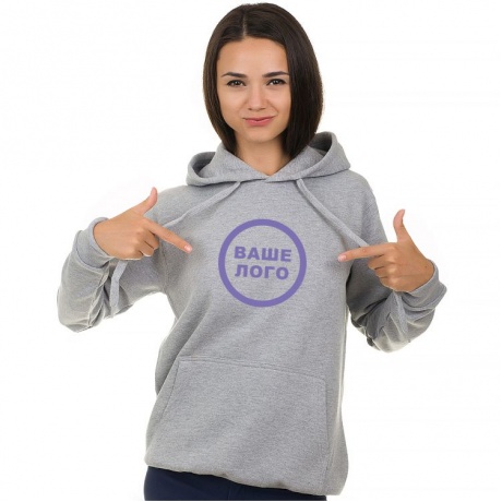 Худи с логотипом компании с логотипом фото