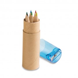 ROLS. Коробка с 6 цветными карандашами