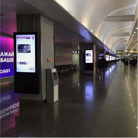 Аренда рекламы в аэропортах на заказ в Киеве