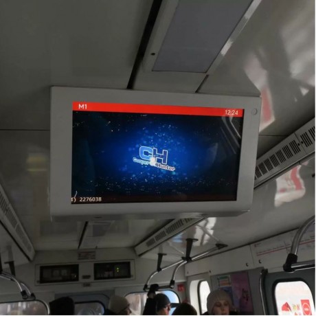 Розміщення реклами в метро на моніторах на замовлення в Києві
