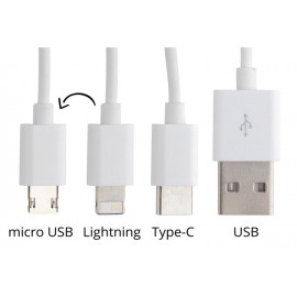 Зарядний USB-кабель Zaref keyring