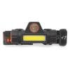 Ліхтарик WORK24 акумуляторний налобний, з LED+COB діодами, USB картинка 3