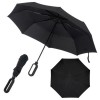 Карманный зонтик с ручкой-карабином ERDING картинка 1