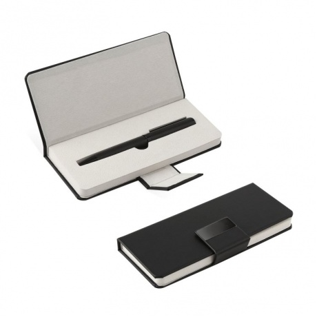 Ручка металлическая в футляре Dunhille с логотипом фото