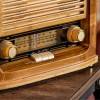 Ретро радио «Малыш» FM-радио, бамбуковый корпус картинка 2