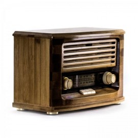 Ретро радіо «Малюк» FM-радіо, бамбуковий корпус