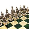 Шахматы «Византийская Империя» зеленые, 20x20 см картинка 3