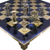 Шахматы «Римляне», синие, 44х44 см картинка 2