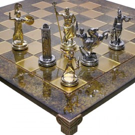 Шахматы «Посейдон», коричневые, 54х54 см