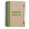 Блокнот з логотипом компанії з логотипом фото