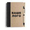 Блокнот з логотипом компанії з логотипом фото