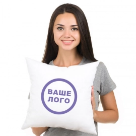 Подушка з логотипом компанії