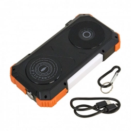 Павербанк 20 000Mah/74Wh з сонячною панеллю VEXOR 