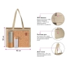 Сумка-шоппер с длинными ручками Soft Me Greentote с логотипом